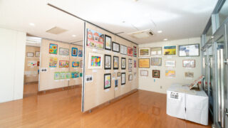 作品展の様子(写真)